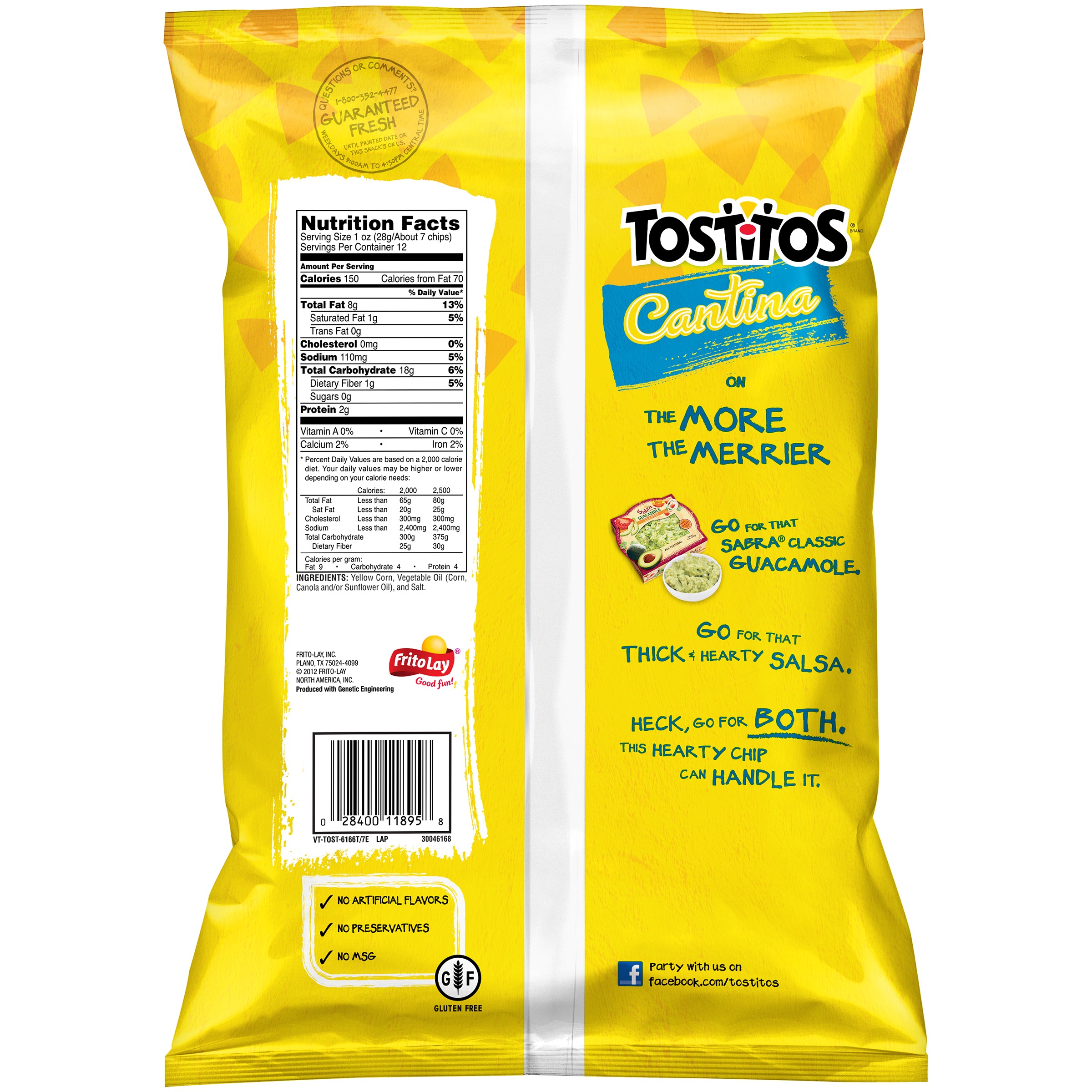 Tostitos Cantina Traditional Tortilla Chips, 12 oz Bag – SINSAN STORE